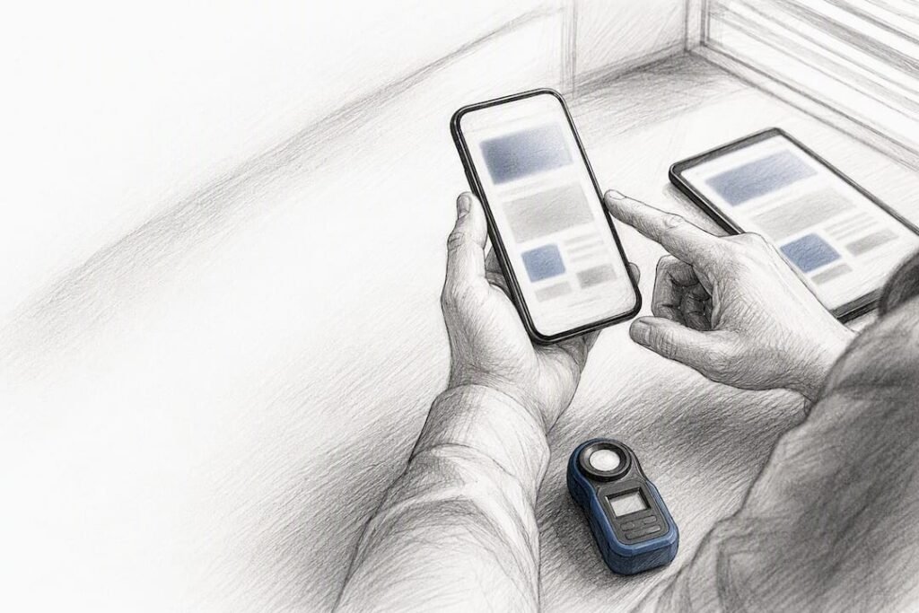 Mobile advertising disclosure quality check